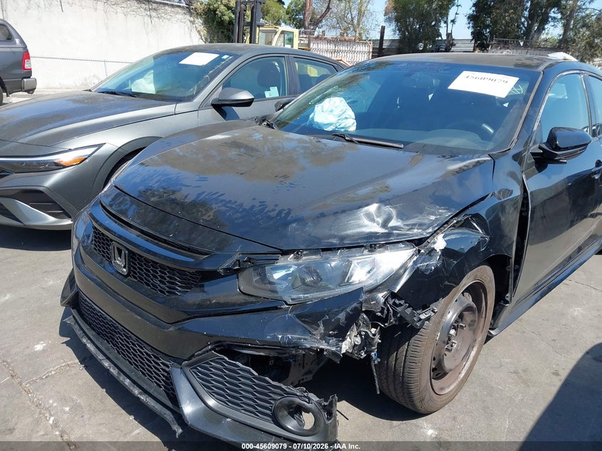 2018 Honda Civic VIN SHHFK7G4XJU230586 IAAI salvage auction — LEFT FRONT, Salvage Certificate (California), sold $3,950 on 2026-07-22 (photo 2)