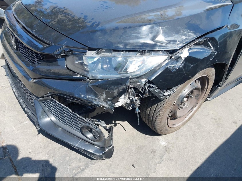 2018 Honda Civic VIN SHHFK7G4XJU230586 IAAI salvage auction — LEFT FRONT, Salvage Certificate (California), sold $3,950 on 2026-07-22 (photo 6)