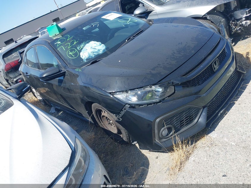 2018 Honda Civic VIN SHHFK7G4XJU230586 IAAI salvage auction — LEFT FRONT, Salvage Certificate (California), sold $3,950 on 2026-07-22 (photo 1)