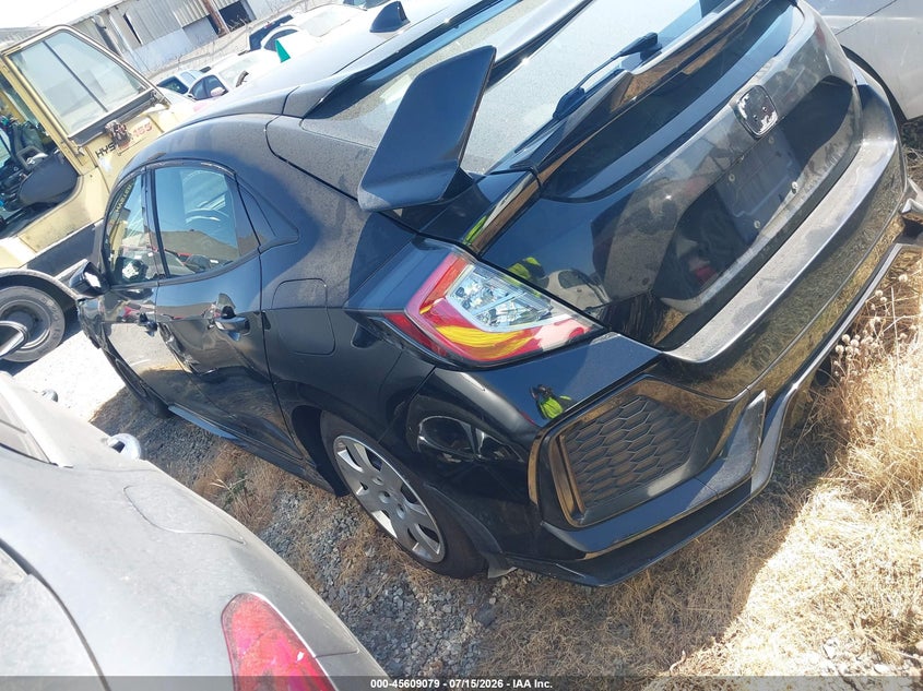 2018 Honda Civic VIN SHHFK7G4XJU230586 IAAI salvage auction — LEFT FRONT, Salvage Certificate (California), sold $3,950 on 2026-07-22 (photo 3)