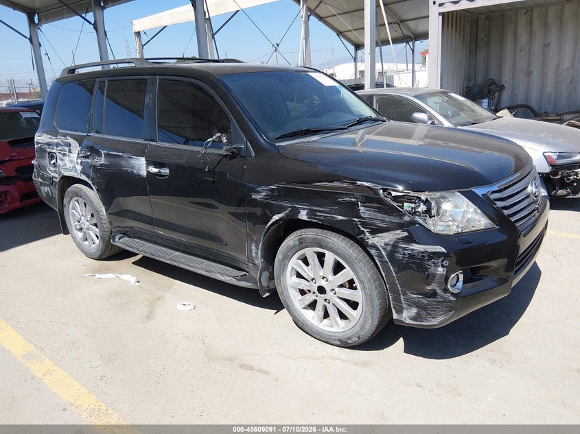 2010 Lexus Lx 570 VIN JTJHY7AX5A4054305 — IAAI salvage auction photo