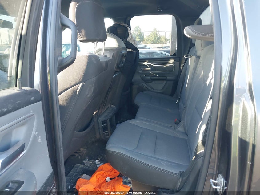 2021 Ram 1500 VIN 1C6RREBG0MN593508 IAAI salvage auction — FRONT & REAR, Salvage Title, sold $2,950 on 2026-07-31 (photo 8)