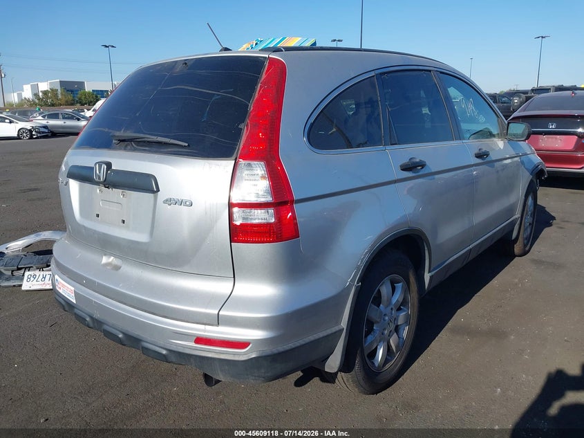 2011 Honda Cr-v VIN JHLRE4H41BC005297 IAAI salvage auction — Unknown, Salvage Certificate (California), sold $225 on 2026-07-31 (photo 4)