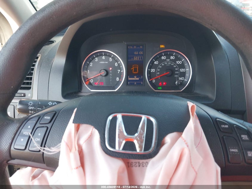 2011 Honda Cr-v VIN JHLRE4H41BC005297 IAAI salvage auction — Unknown, Salvage Certificate (California), sold $225 on 2026-07-31 (photo 7)