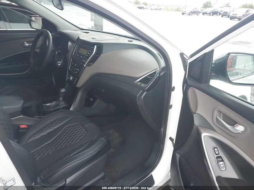 2015 Hyundai Santa fe VIN 5XYZT3LB5FG268672 IAAI salvage auction — FRONT END, Rebuildable (Florida), sold $2,000 on 2026-07-28 (photo 5)