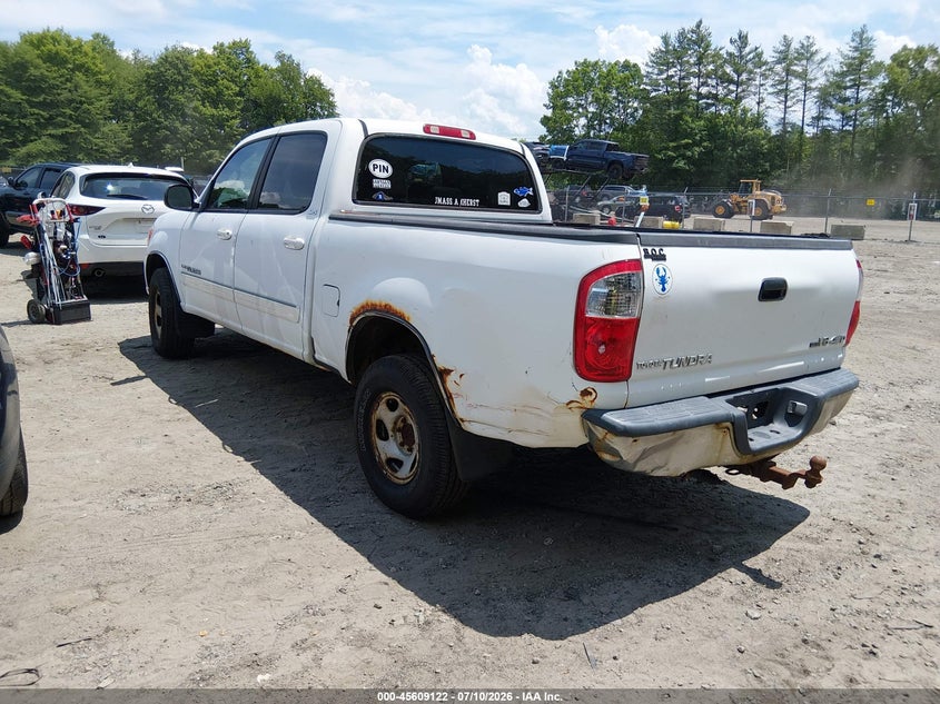 2006 Toyota Tundra VIN 5TBDT44106S554088 IAAI salvage auction — NORMAL WEAR, Clear (Massachusetts), sold $775 on 2026-07-28 (photo 3)