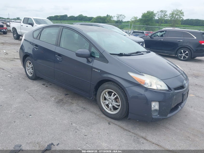 2010 Toyota Prius VIN JTDKN3DU8A1074383 IAAI salvage auction — HAIL, Regular Certificate (Iowa), sold $500 on 2026-07-28 (photo 1)