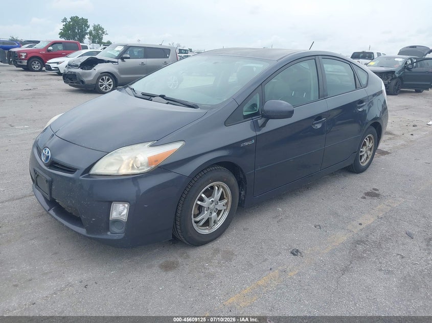 2010 Toyota Prius VIN JTDKN3DU8A1074383 IAAI salvage auction — HAIL, Regular Certificate (Iowa), sold $500 on 2026-07-28 (photo 2)