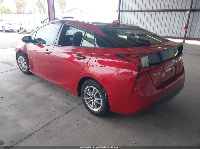 2022 Toyota Prius VIN JTDKAMFU1N3163785 IAAI salvage auction — NORMAL WEAR, Salvage (California), sold $2,975 on 2026-07-28 (photo 3)