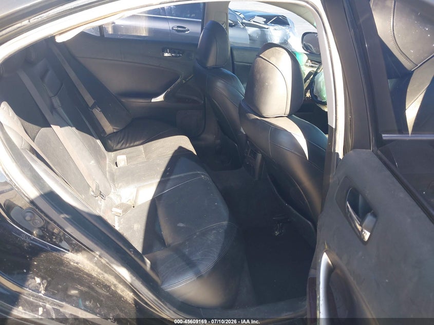 2007 Lexus Is 250 VIN JTHBK262675047598 IAAI salvage auction — FRONT END, Salvage (California), sold $500 on 2026-08-23 (photo 8)