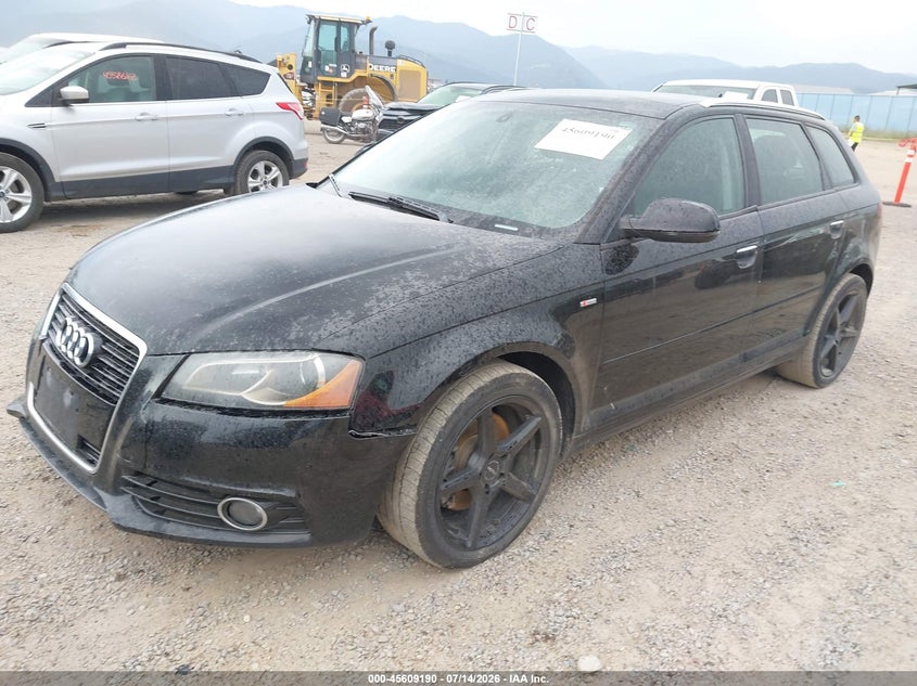 2012 Audi A3 VIN WAUKEAFM7CA029422 IAAI salvage auction — FRONT END, Salvage (Montana), sold $25 on 2026-08-02 (photo 2)