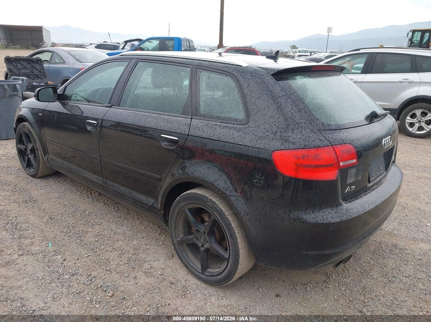 2012 Audi A3 VIN WAUKEAFM7CA029422 IAAI salvage auction — FRONT END, Salvage (Montana), sold $25 on 2026-08-02 (photo 3)