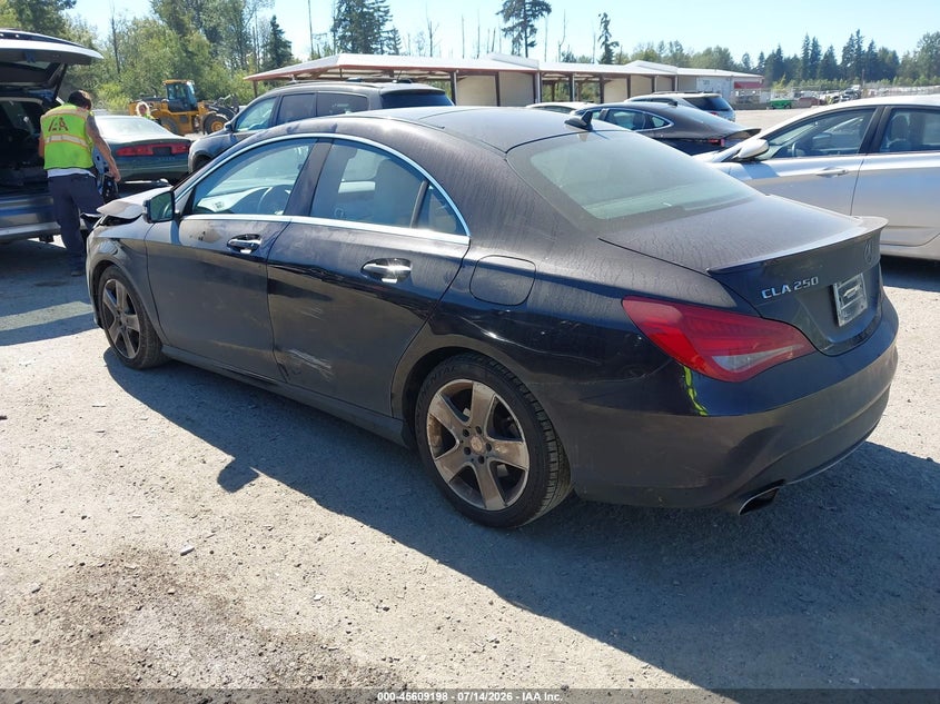 2015 Mercedes-benz Cla-klasse VIN WDDSJ4GB5FN260822 IAAI salvage auction — FRONT END, Bill Of Sale (Washington), sold $1,600 on 2026-07-29 (photo 3)