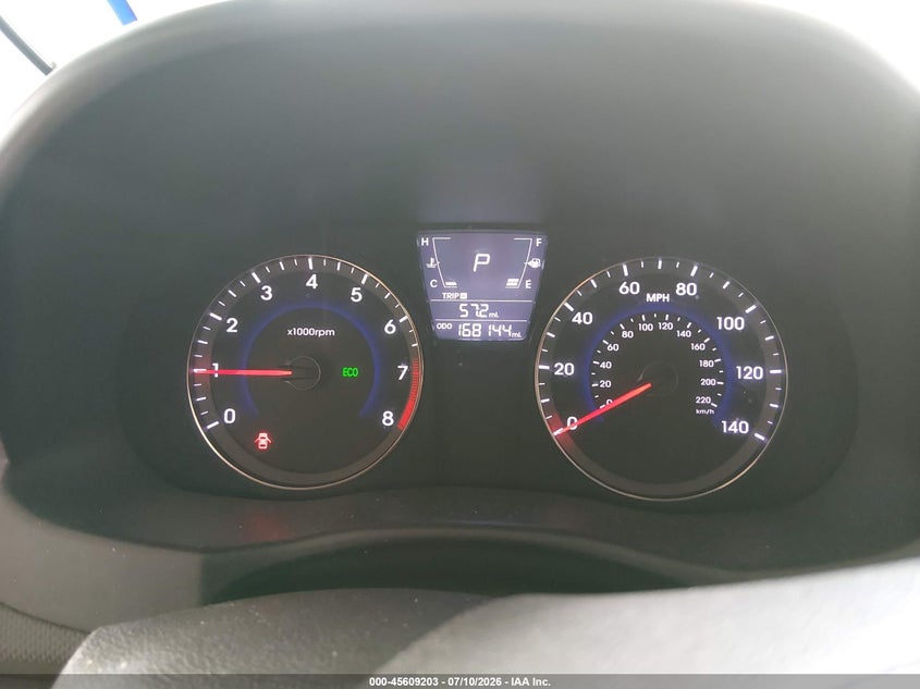 2014 Hyundai Accent VIN KMHCT5AE7EU141297 IAAI salvage auction — NORMAL WEAR, Original (Texas), sold $925 on 2026-07-21 (photo 7)