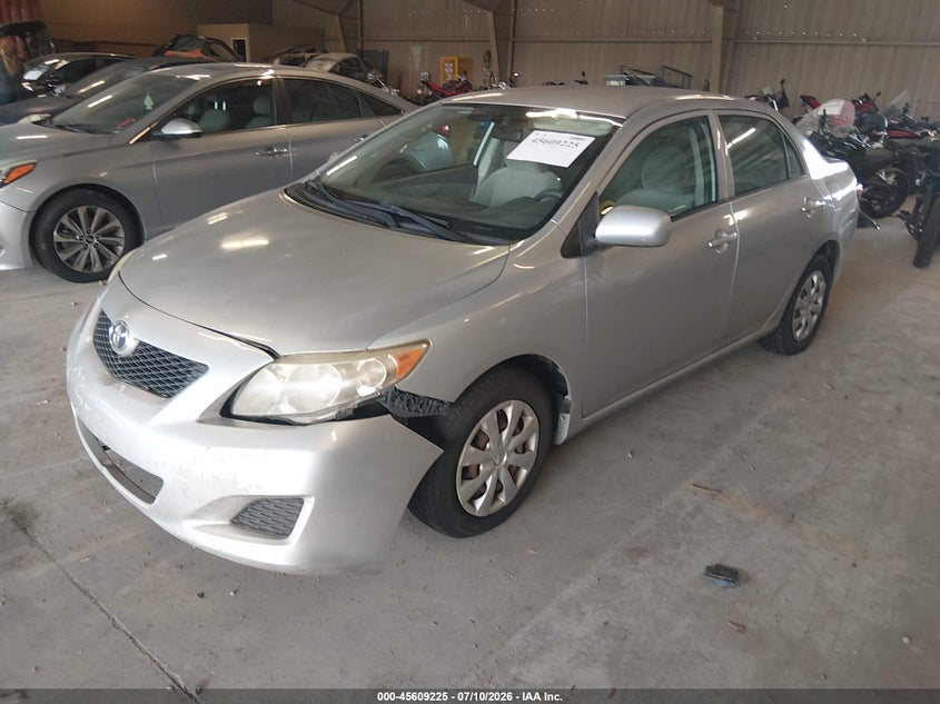 2009 Toyota Corolla VIN JTDBL40EX99056197 IAAI salvage auction — NORMAL WEAR, Clear (Tennessee), sold $1,100 on 2026-07-29 (photo 2)