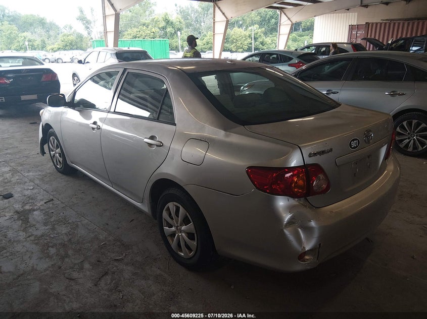 2009 Toyota Corolla VIN JTDBL40EX99056197 IAAI salvage auction — NORMAL WEAR, Clear (Tennessee), sold $1,100 on 2026-07-29 (photo 3)