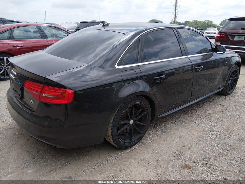 2015 Audi A4 VIN WAUFFAFL2FN006875 IAAI salvage auction — NORMAL WEAR, Clear (Indiana), sold $1,050 on 2026-07-29 (photo 4)