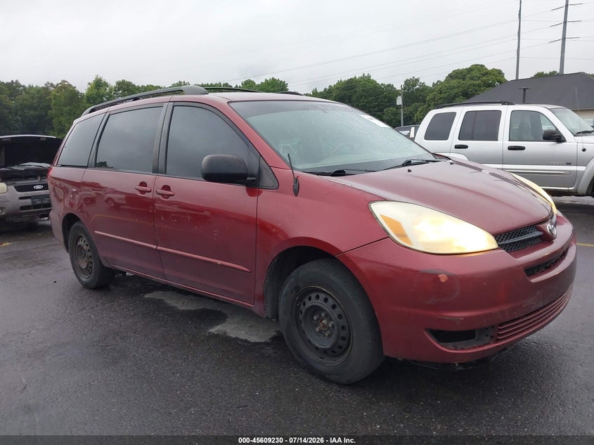 2005 Toyota Sienna VIN 5TDZA23C75S242360 IAAI salvage auction — NORMAL WEAR, Clear (Georgia), sold $500 on 2026-07-23 (photo 1)