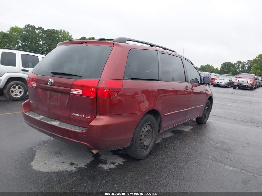 2005 Toyota Sienna VIN 5TDZA23C75S242360 IAAI salvage auction — NORMAL WEAR, Clear (Georgia), sold $500 on 2026-07-23 (photo 4)