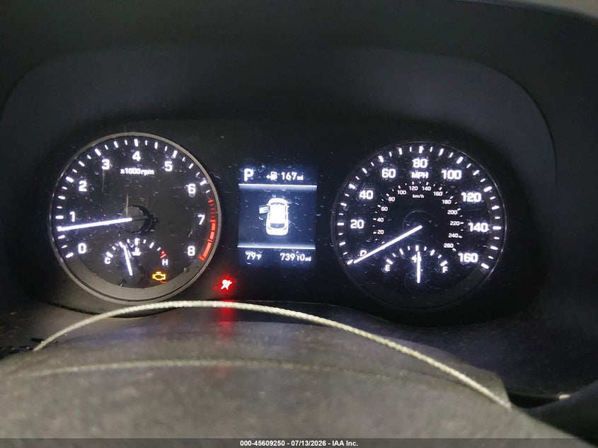 2019 Hyundai Tucson VIN KM8J23A43KU925686 IAAI salvage auction — FRONT END, Salvage (Arizona), sold $1,650 on 2026-07-28 (photo 7)