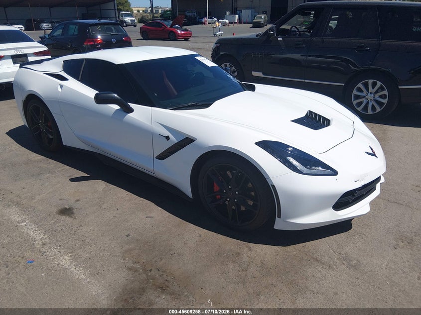 2016 Chevrolet Corvette VIN 1G1YK2D7XG5123732 IAAI salvage auction — FRONT END, Salvage (California), sold $25,250 on 2026-08-26 (photo 1)