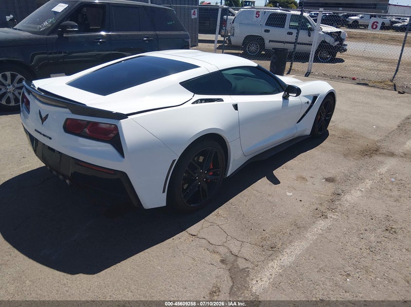 2016 Chevrolet Corvette VIN 1G1YK2D7XG5123732 IAAI salvage auction — FRONT END, Salvage (California), sold $25,250 on 2026-08-26 (photo 4)