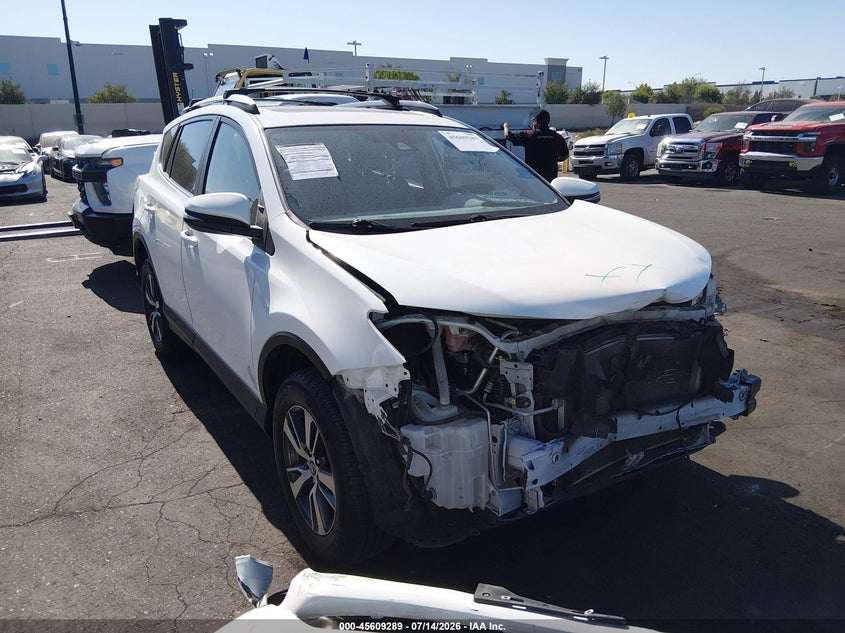 2018 Toyota Rav 4 VIN JTMRFREV6JJ220298 IAAI salvage auction — FRONT END, Salvage Certificate (California), sold $7,625 on 2026-07-31 (photo 1)