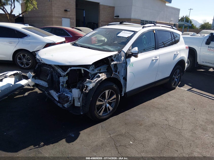 2018 Toyota Rav 4 VIN JTMRFREV6JJ220298 IAAI salvage auction — FRONT END, Salvage Certificate (California), sold $7,625 on 2026-07-31 (photo 2)