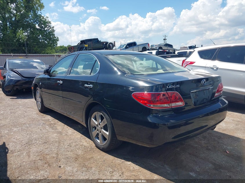 2006 Lexus Es 330 VIN JTHBA30G765155546 IAAI salvage auction — NORMAL WEAR, Clear - Public Restricted (Oklahoma), sold $600 on 2026-07-29 (photo 3)