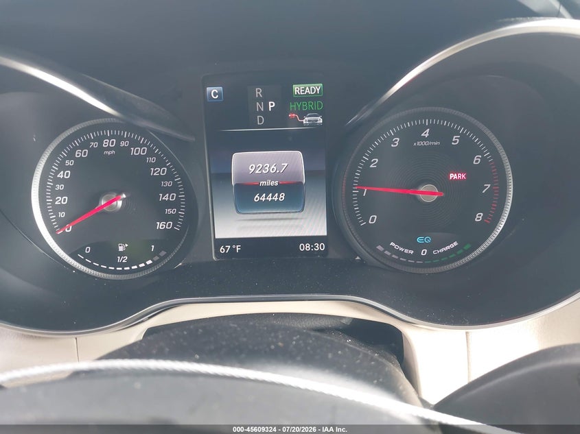 2019 Mercedes-benz Glc VIN WDC0G5EB8KF611018 IAAI salvage auction — FRONT END, Salvage (California), sold $9,000 on 2026-07-27 (photo 7)