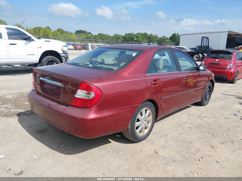 2002 Toyota Camry VIN JTDBF30K820039335 IAAI salvage auction — NORMAL WEAR, Clear (Tennessee), sold $300 on 2026-07-29 (photo 4)