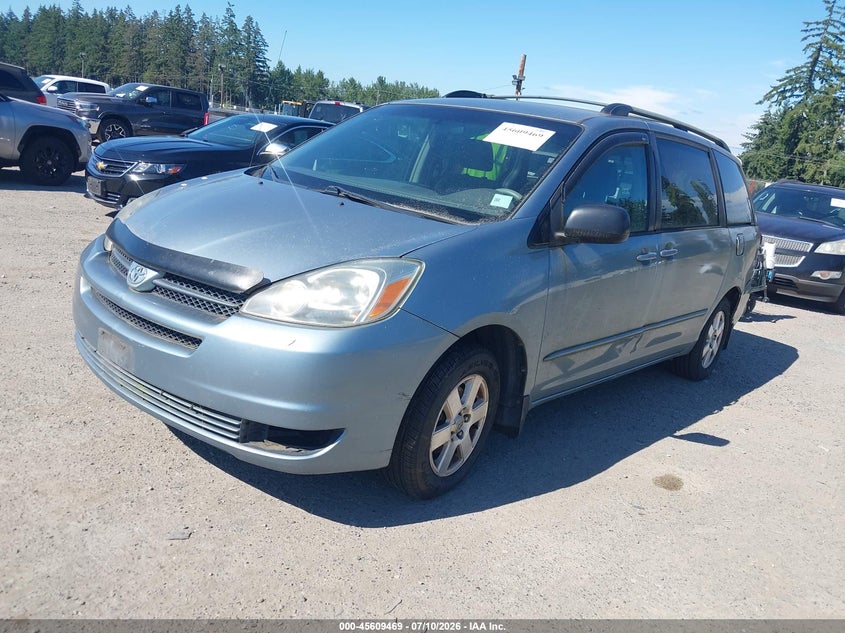 2004 Toyota Sienna VIN 5TDZA23C94S207799 IAAI salvage auction — NORMAL WEAR, Affidavit In Lieu Of Title - Non-Public (Washington), sold $375 on 2026-07-29 (photo 2)
