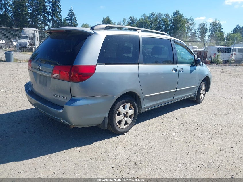 2004 Toyota Sienna VIN 5TDZA23C94S207799 IAAI salvage auction — NORMAL WEAR, Affidavit In Lieu Of Title - Non-Public (Washington), sold $375 on 2026-07-29 (photo 4)