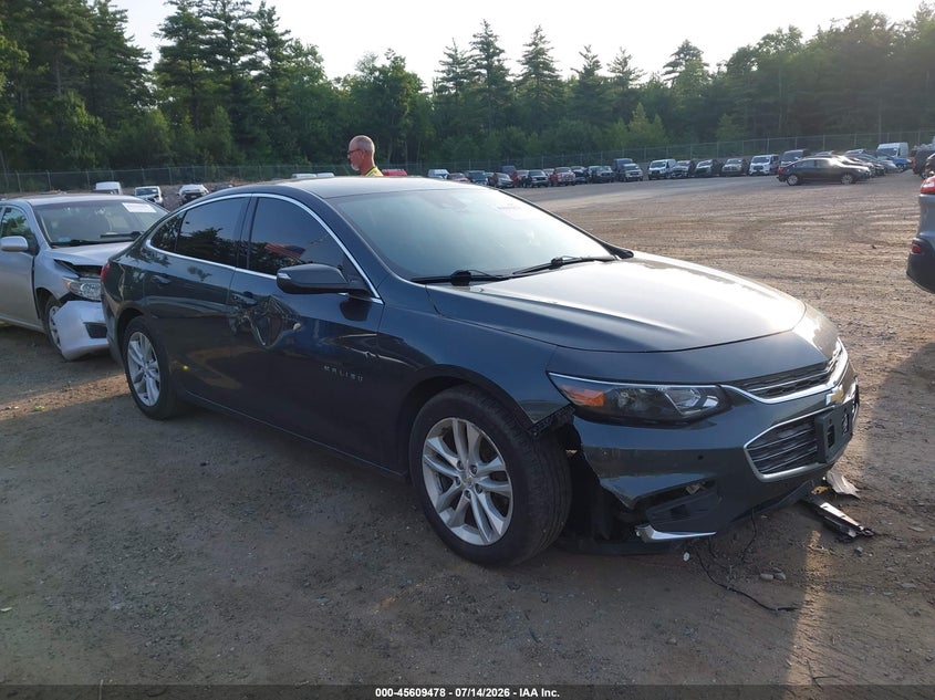 2017 Chevrolet Malibu VIN 1G1ZE5ST9HF164314 IAAI salvage auction — FRONT END, Wait Title, sold $1,350 on 2026-08-23 (photo 1)