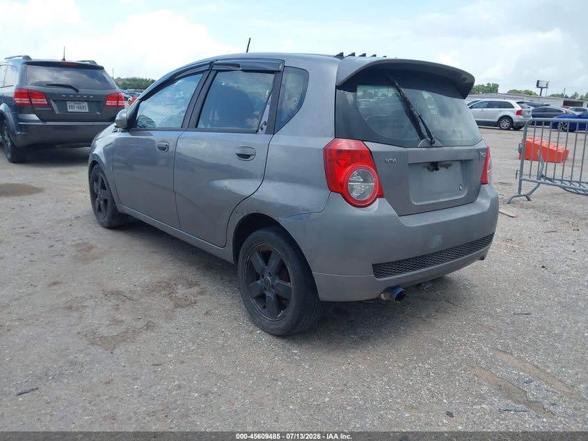 2009 Pontiac G3 VIN KL2TD66EX9B641958 IAAI salvage auction — NORMAL WEAR, Original (Texas), sold $175 on 2026-09-02 (photo 3)