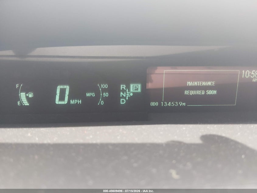 2015 Toyota Prius VIN JTDKN3DU8F1890663 IAAI salvage auction — NORMAL WEAR, Clear (South Carolina), sold $1,550 on 2026-07-21 (photo 7)