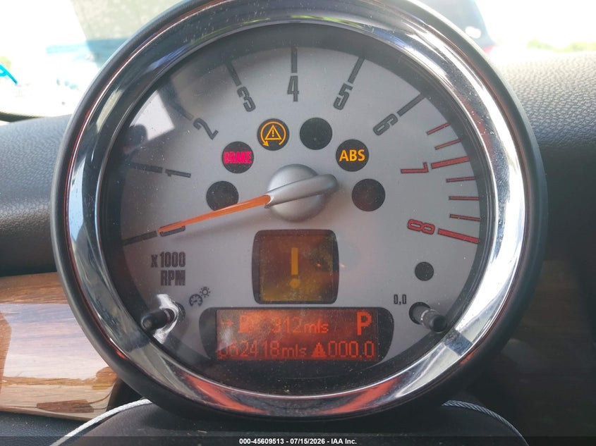 2007 Mini Cooper VIN WMWMF73577TL88981 IAAI salvage auction — NORMAL WEAR, Clear (Florida), sold $375 on 2026-07-30 (photo 7)
