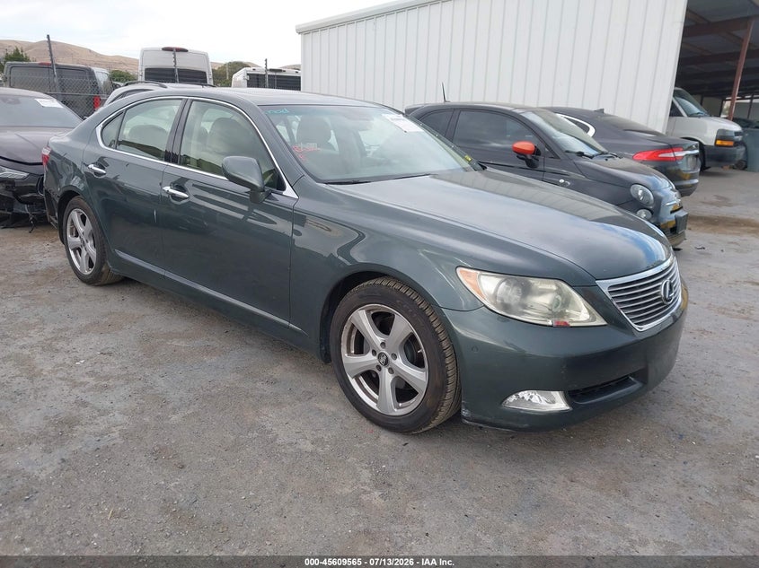 2007 Lexus Ls 460 VIN JTHBL46F175045625 IAAI salvage auction — REAR END, Salvage (California), sold $1,700 on 2026-07-30 (photo 1)