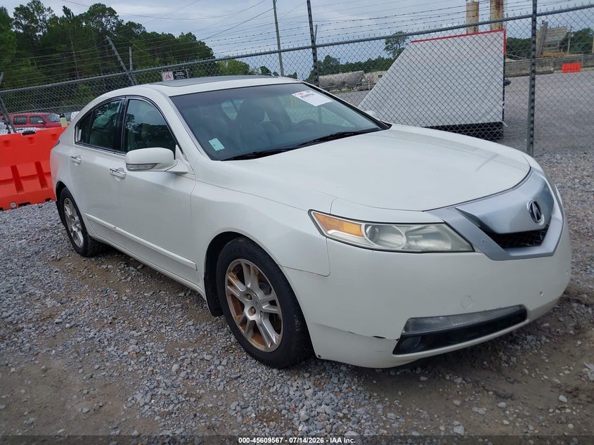 2010 Acura Tl VIN 19UUA8F52AA020229 IAAI salvage auction — NORMAL WEAR, Clear (Alabama), sold $625 on 2026-07-24 (photo 1)