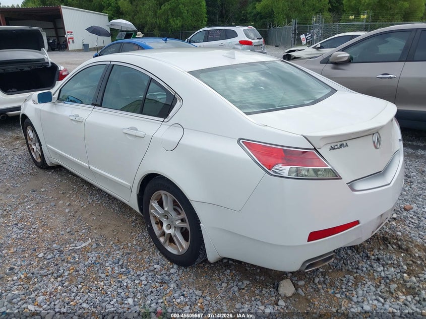 2010 Acura Tl VIN 19UUA8F52AA020229 IAAI salvage auction — NORMAL WEAR, Clear (Alabama), sold $625 on 2026-07-24 (photo 3)