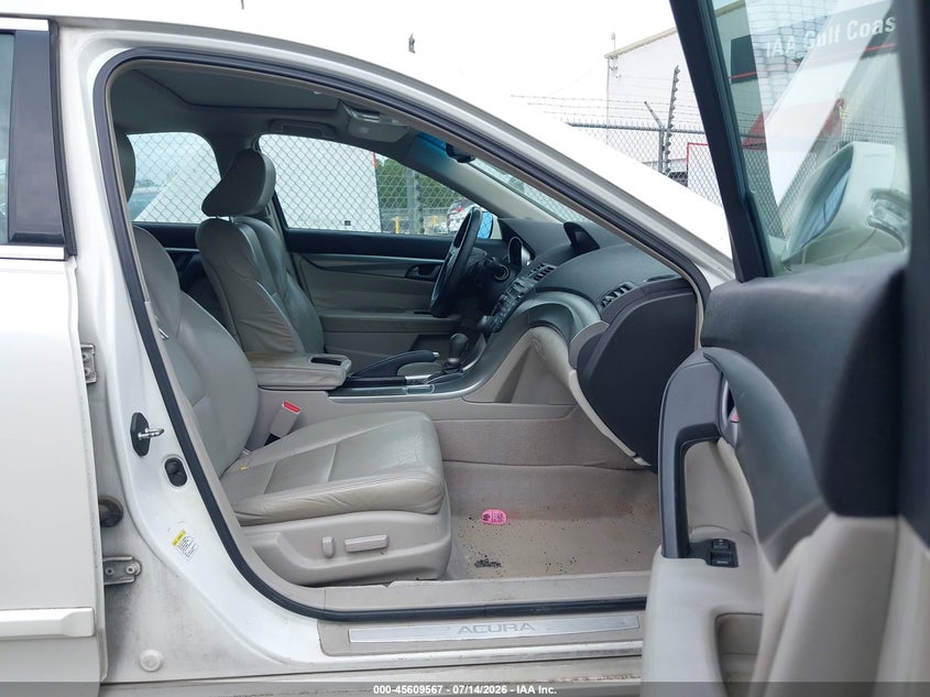 2010 Acura Tl VIN 19UUA8F52AA020229 IAAI salvage auction — NORMAL WEAR, Clear (Alabama), sold $625 on 2026-07-24 (photo 5)