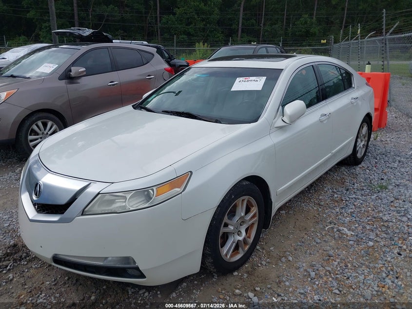 2010 Acura Tl VIN 19UUA8F52AA020229 IAAI salvage auction — NORMAL WEAR, Clear (Alabama), sold $625 on 2026-07-24 (photo 6)