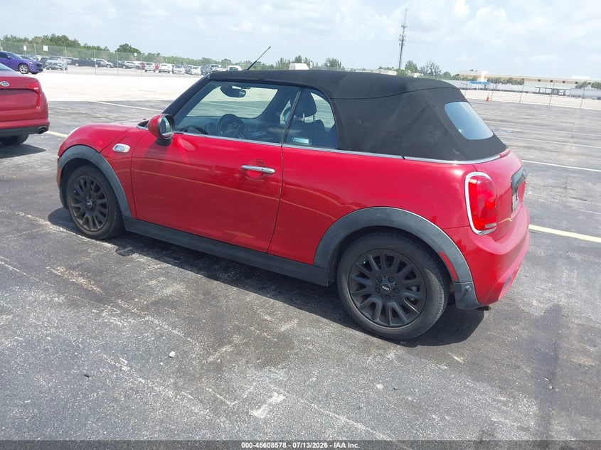 2018 Mini Convertible VIN WMWWG9C56J3E38989 IAAI salvage auction — FRONT END, Salvage Title, sold $2,800 on 2026-08-15 (photo 3)