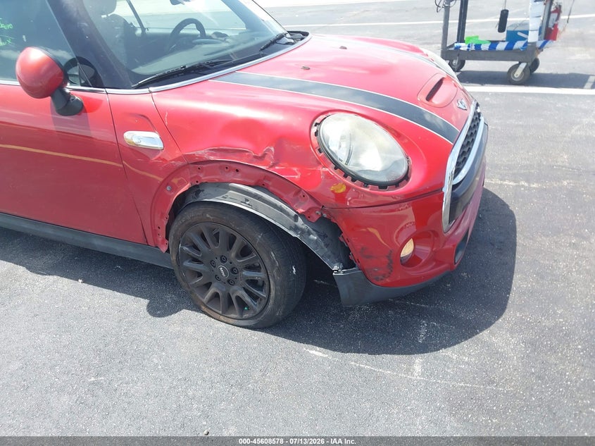 2018 Mini Convertible VIN WMWWG9C56J3E38989 IAAI salvage auction — FRONT END, Salvage Title, sold $2,800 on 2026-08-15 (photo 6)