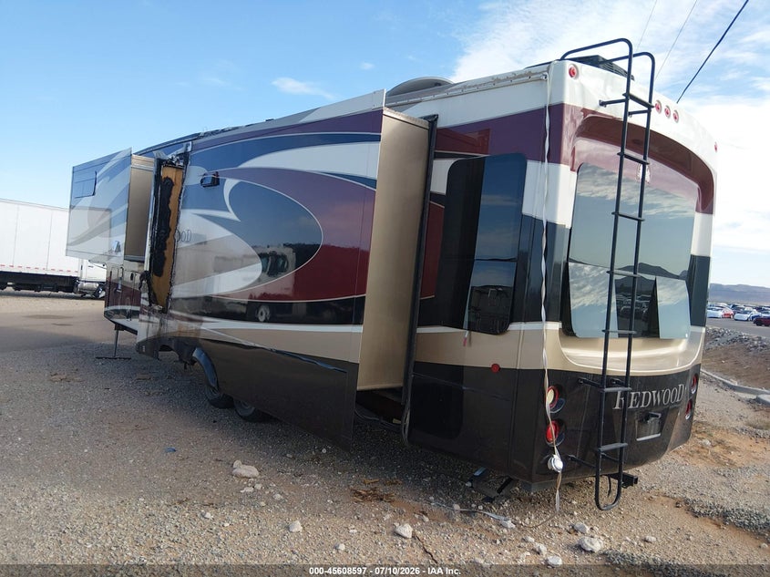 2012 Redwood Other VIN 4V0FC3620CR002123 IAAI salvage auction — Burn Interior, Original (Texas), sold $2,200 on 2026-07-15 (photo 3)