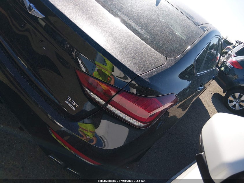 2018 Genesis G80 VIN KMHGN4JB7JU233998 IAAI salvage auction — REPOSSESSION, Salvage Title, sold $4,750 on 2026-09-25 (photo 4)