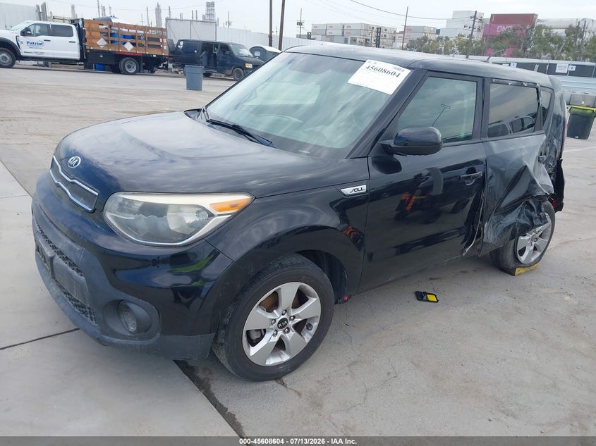 2017 Kia Soul VIN KNDJN2A24H7488731 IAAI salvage auction — LEFT SIDE, Salvage Title (California), sold $850 on 2026-07-22 (photo 2)