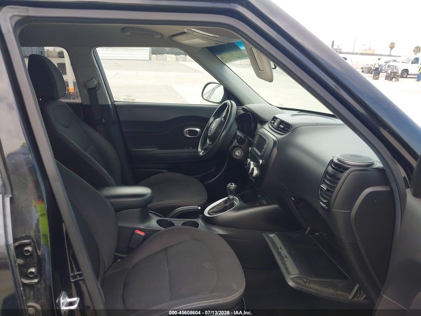 2017 Kia Soul VIN KNDJN2A24H7488731 IAAI salvage auction — LEFT SIDE, Salvage Title (California), sold $850 on 2026-07-22 (photo 5)