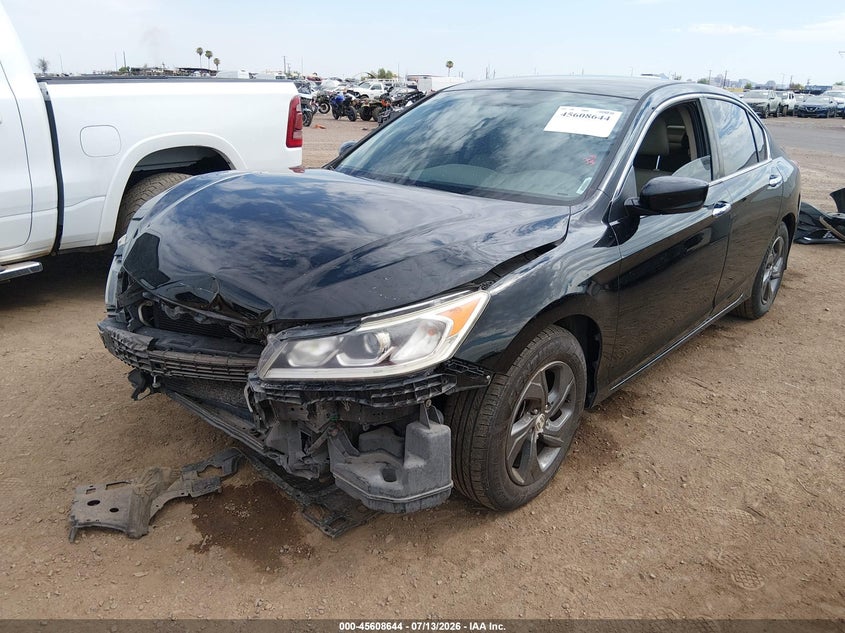 2016 Honda Accord VIN 1HGCR2F3XGA131183 IAAI salvage auction — FRONT END, Wait Title, sold $2,400 on 2026-08-23 (photo 2)