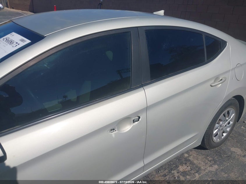 2017 Hyundai Elantra VIN KMHD74LF8HU417502 IAAI salvage auction — NORMAL WEAR, Clear - Dealer Only (California), sold $1,725 on 2026-07-17 (photo 6)